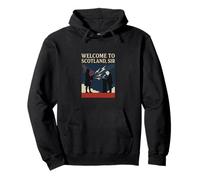 Welcome to Scotland Sir - Trump Bagpipe Speech Fail Pullover Hoodie