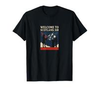 Welcome to Scotland Sir - Trump Bagpipe Speech Fail T-Shirt