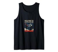 Welcome to Scotland Sir - Trump Bagpipe Speech Fail Tank Top
