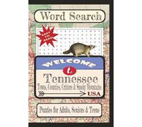 Welcome to Tennessee Towns, Counties, Critters & Smoky Mountains: Word searches with easy-to-read print about State Cities & Towns, and more. | ... Towns & Culture Word Search Puzzle Books)