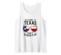 Welcome to Texas Don't Screw It Up, Native Texan Texas Tank Top