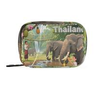Welcome to Thailand Scenery Culture aid Bag with Detachable Compartments Portable Day Pill Organizer