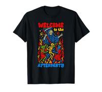 Welcome to The Afterparty Grim Reaper Funny Gothic Death T-Shirt