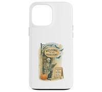 Welcome To The Bookstore Spooky Skeleton Halloween Case for iPhone 13 Pro Max