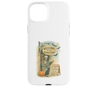 Welcome To The Bookstore Spooky Skeleton Halloween Case for iPhone 15 Plus