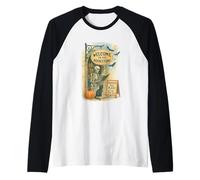 Welcome to The Bookstore Spooky Skeleton Halloween Raglan Baseball Tee