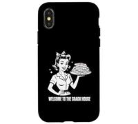 Welcome to the crack house Game Night Funny Mahjong Case for iPhone X/XS