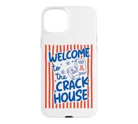 Welcome To The Crack House Mahjong Playing Mahjong Lovers Case for iPhone 15 Plus