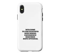 Welcome to the Dystopia Hope Optional Funny Capitalism Case for iPhone X/XS