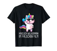 Welcome to the fake movie unicorn T-Shirt