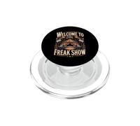 Welcome to the Freak Show Juggling Circus Performer PopSockets PopGrip for MagSafe