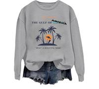 Welcome To The Gulf Of America What A Beautiful Name Sweatshirt, Gulf Of America Shirt, Gulf Of America Sweatshirt Grey