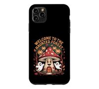 Welcome To The Haunted Forest Mushroom Retro Cartoon Case for iPhone 11 Pro Max