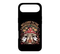 Welcome To The Haunted Forest Mushroom Retro Cartoon Case for iPhone Air