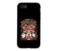 Welcome To The Haunted Forest Mushroom Retro Cartoon Case for iPhone SE (2020) / 7/8