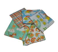 Welcome to The Jungle Brushed Cotton Fat Quarter Bundle-Pack of 5 Brushed Cotton Fat Quarters - Sewing Online FE0133