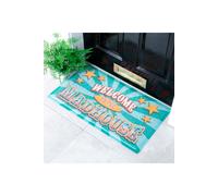 Artsy Doormats Multi Welcome To The Madhouse Doormat (70 X 40Cm), Multi