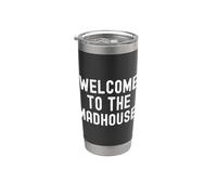 Welcome to the Madhouse Witty Sarcastic Humor for Adults Stainless Steel Insulated Tumbler