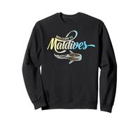 Welcome to the Maldives Whale Shark Vacation Souvenir Sweatshirt