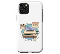 Welcome To The Old Web Pixel Tech Nerd Retro Computer Case for iPhone 11 Pro