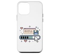 Welcome To The Old Web Pixel Tech Nerd Retro Computer Case for iPhone 12 mini