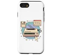 Welcome To The Old Web Pixel Tech Nerd Retro Computer Case for iPhone SE (2020) / 7/8
