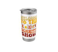 Welcome to The Schnitz Show Oktoberfest Fun Stainless Steel Insulated Tumbler