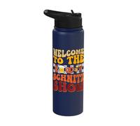 Welcome to The Schnitz Show Oktoberfest Fun Stainless Steel Insulated Water Bottle