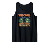 Welcome to The War Zone - Population Frogs Parody Tank Top