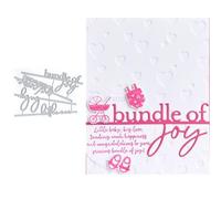 Welcome to the World Words Metal Die Cuts for Card Making