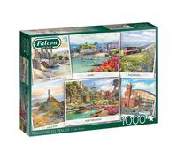 Welcome to Wales Scenery Illustrated Jigsaw Puzzle 1000 Pieces