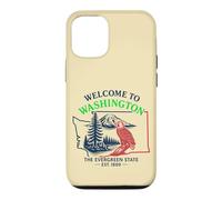 Welcome to Washington State Pride Vintage Travel Design Case for iPhone 12/12 Pro