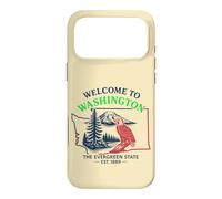 Welcome to Washington State Pride Vintage Travel Design Case for iPhone 17 Pro Max