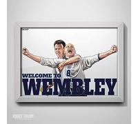 Welcome To Wembley - Paul Gascoigne aka Gazza - A3 Print by Rogues' Gallery