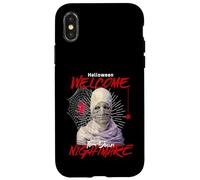 Welcome To Your Nightmare Mummy Mask Halloween Fear Case for iPhone X/XS