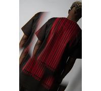 Welcome x Slipknot - Barcode Boxy Overprint Black/Red - T-Shirt - black - L - 100% Cotton L