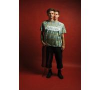 Welcome x Slipknot - Oval Logo Boxy Camo - T-Shirt - camouflage - S - 100% Cotton S