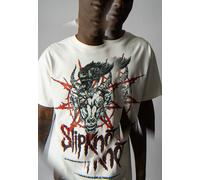 Welcome x Slipknot - Spit it Out White - T-Shirt - white - S - 100% Cotton S