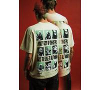 Welcome x Slipknot - Tomorrow Boxy Garment-Dyed Bone - T-Shirt - beige - S - 100% Cotton S