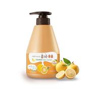 WELCOS KWAILNARA Yuja Milk Body Cleanser for Fresh and Radiant Skin 560g/19.75oz Liquid