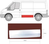 Weld-In Panel - L/R - Outer Door Sill Middle Section - fits Ford Transit 00-14