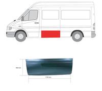 Weld-In Panel - LH - Sidewall - fits Mercedes Sprinter (B901_) 1995-2006