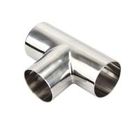 Weld in Sanitary Tee SS304 316 Stainless Steel Pipe Fitting 1pc(89MM)