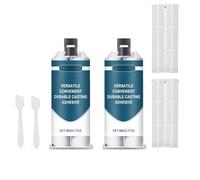 Weld Metal Repair Glue, High Strength Bonds Metal Glue, Versatile Convenient Casting Adhesive Set, All Purpose Magic Repair Adhesive, Quickly Repair Cracks,Holes,Rust,Welding (2)