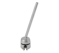 Weld Nozzle for PVC Plastic Sheet Soldering - Stainless Steel HeatResistant Welding Tip Compatible with Hot Air Gun (Extended Round Mouth)