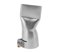 Weld Nozzle HighStrength Stainless Steel HeatResisting Tip for PVC Plastic Sheet Soldering with Hot Air Gun - 32mm Inner Diameter (Big Triangular Flat Mouth)