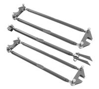 Weld-On Parallel 4 Link Suspension Kit 24 Inch Steel Bars Compatible With Rod Rat Classic
