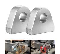 Weld On Shackle Clevis Mount, for Offroad/Trucks/Trailer/Hydraulic Bucket Bumper Towing, 1-inch Steel Shackle Mount (Set of 2)