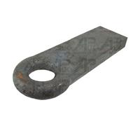 Weld On Towing Eye Heavy Duty EN16T 12" Straight Replacement for Ford New Holland Tractor