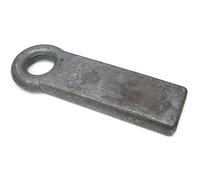 Weld on Towing Eye, (L) 302mm, (W) 90mm, Eye Diameter 50mm